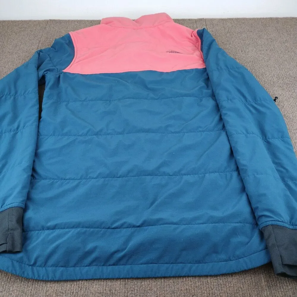 The North Face Women's Mountain Sweatshirt Pullover XS Q-Snap Spiced Coral Multi - Picture 10 of 16